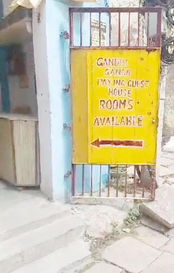 Gandhi Ganaga Guest House Váránaszi Kültér fotó